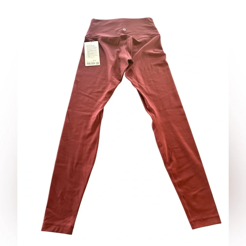 Lululemon Athletica Red Merlot Align High-Rise Pants Size 6 NWT 28” - Picture 7 of 12